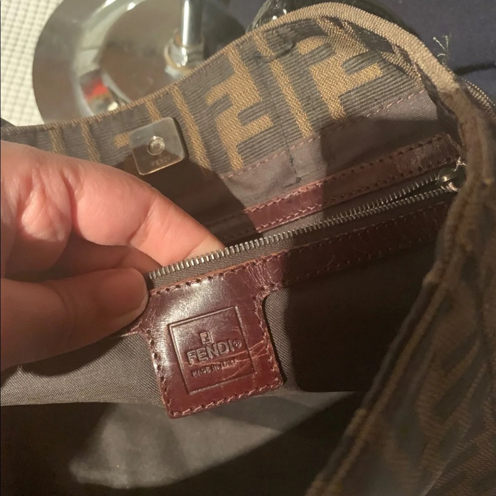 SOLD Vintage Fendi Small Tote - Picture 7 of 12